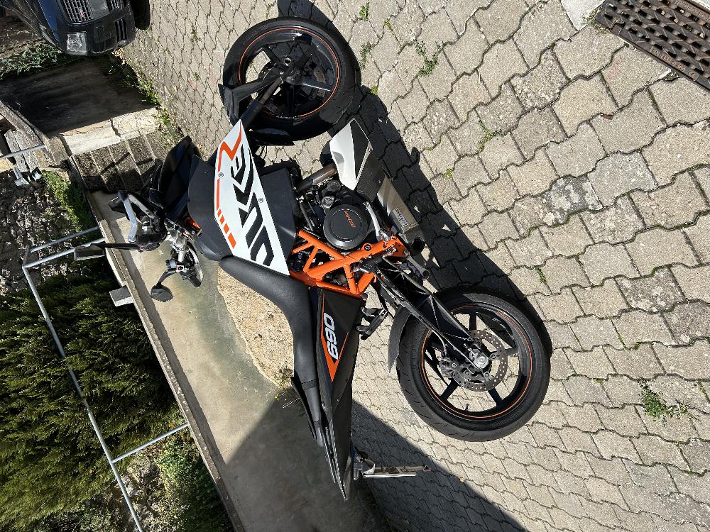 Motorrad verkaufen KTM Duke 690 R Ankauf